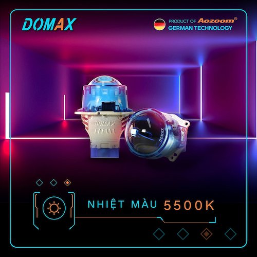 Độ đèn LED Laser Omega Domax Light tại TPHCM