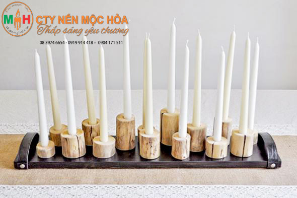 Sản phẩm nến cây tapers cho trang trí nhà hàng khách sạn Sản phẩm nến cây tapers cho trang trí nhà hàng khách sạn