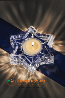 Một bữa tối sẽ trở nên hoàn toàn lãng mạng với hai chiếc chân đế nến pha lê Ngôi Sao này Một bữa tối sẽ trở nên hoàn toàn lãng mạng với hai chiếc chân đế nến pha lê Ngôi Sao này