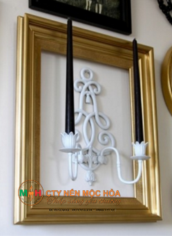 Đây là những mảnh đồng được sơn đen hình vuông dài được dùng để đỡ các ly nến Votives Đây là những mảnh đồng được sơn đen hình vuông dài được dùng để đỡ các ly nến Votives