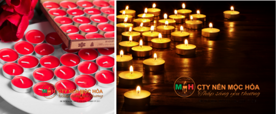 Nến tealight nghệ thuật Nến tealight nghệ thuật