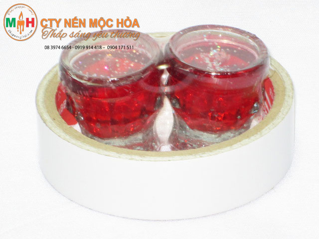 Nến ly mắc tre Nến ly mắc tre