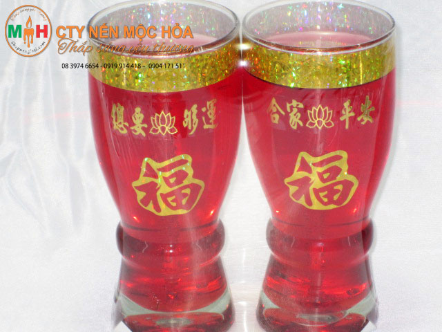 Nến ly nơ lớn Nến ly nơ lớn