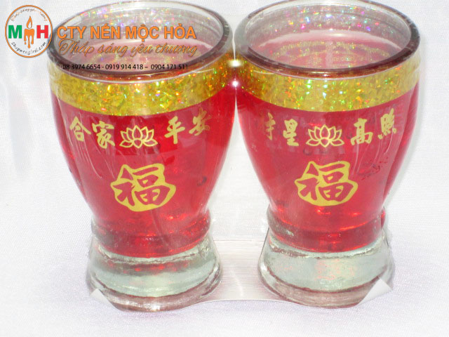 Nến ly nơ nhỏ Nến ly nơ nhỏ