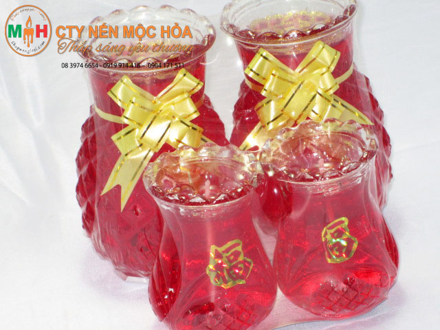 Nến ly thơm nhỏ và lớn Nến ly thơm nhỏ và lớn