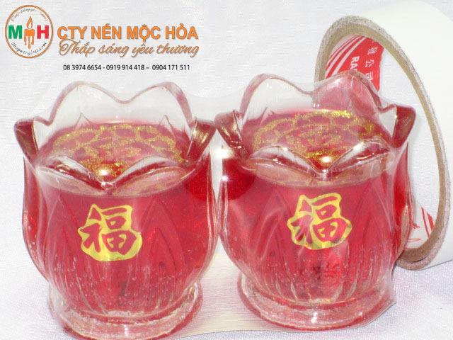 Nến ly tulip nhỏ giá rẻ Nến ly tulip nhỏ giá rẻ