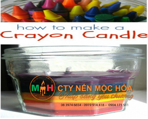 Nến từ bút chì sáp màu không chỉ đẹp mà nó còn thể hiện cá tính của người làm nên nó. Nến từ bút chì sáp màu không chỉ đẹp mà nó còn thể hiện cá tính của người làm nên nó.