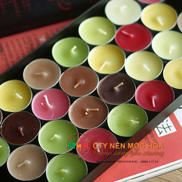 Nến Mộc Hỏa tự hào những ngọn nến tealight 100% thiên nhiên của mình Nến Mộc Hỏa tự hào những ngọn nến tealight 100% thiên nhiên của mình