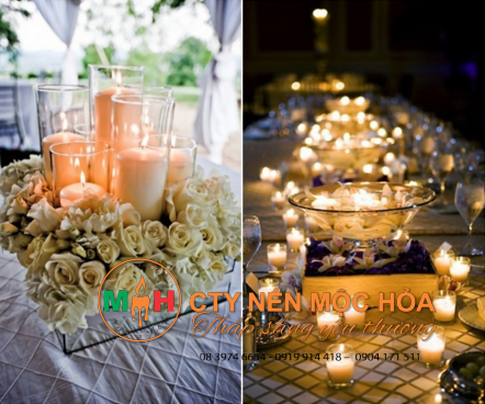 Đặt rải rác các ngọn nến tealight trên bàn để chúng trông như những ánh sao rực rỡ Đặt rải rác các ngọn nến tealight trên bàn để chúng trông như những ánh sao rực rỡ