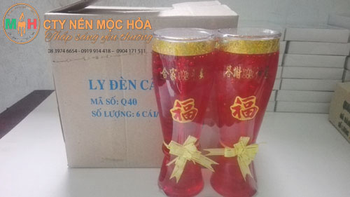 Nến ly nơ lớn Nến ly nơ lớn