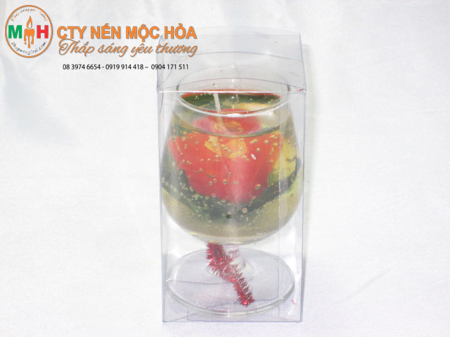 Ly nến nghệ thuật trang trí tiệc cưới 2 Ly nến nghệ thuật trang trí tiệc cưới 2