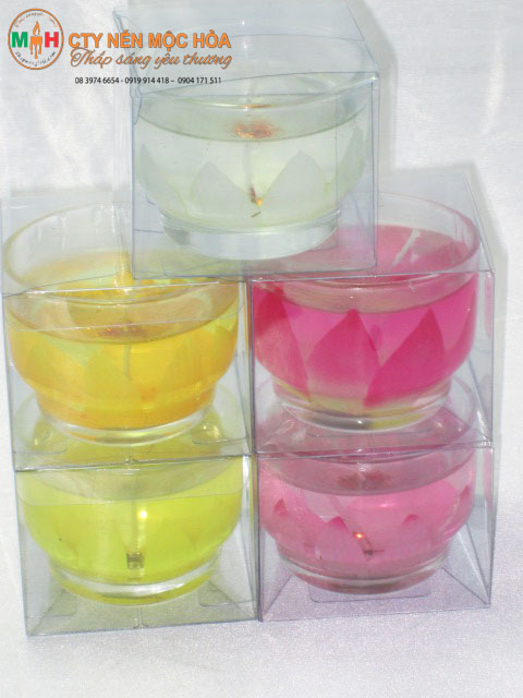 Nến nghệ thuật " hương sen " Nến nghệ thuật " hương sen "