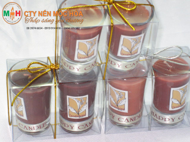 Nến thơm nghệ thuật "ly hương trầm" Nến thơm nghệ thuật "ly hương trầm"