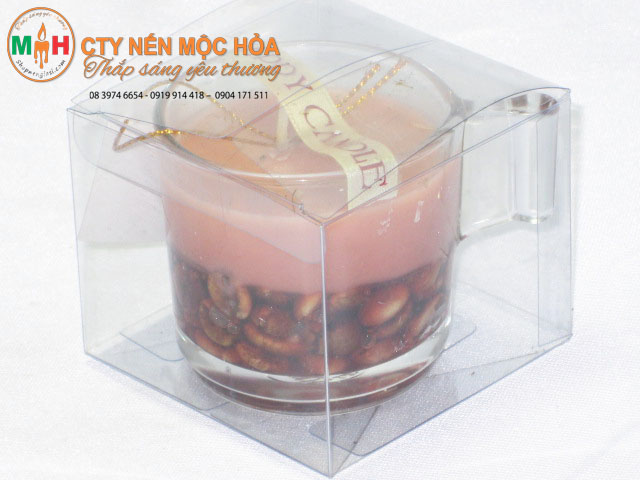 Ly nến cafe sản phẩm quà tặng nghệ thuật độc đáo 2 Ly nến cafe sản phẩm quà tặng nghệ thuật độc đáo 2