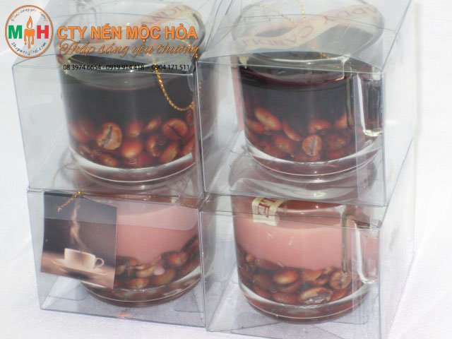 Sản phẩm ly nến cafe quà tặng nghệ thuật độc đáo Sản phẩm ly nến cafe quà tặng nghệ thuật độc đáo