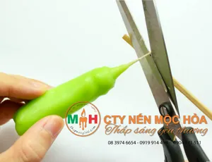 7 bước  đơn giản tự làm đèn cầy giá rẻ