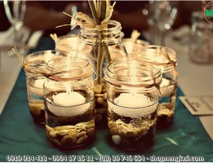 Bí quyết xua đuổi côn trùng với hũ nến nổi thả nước