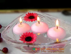 Cách chọn nến nổi thả nước cho ngày trọng đại của cuộc đời