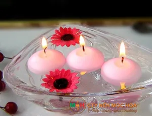 Độc đáo những cốc nến thả nước hà nội