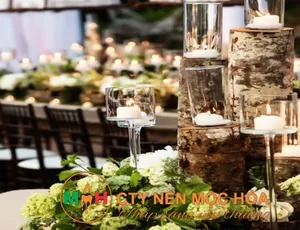 Nến trang trí tiệc cưới mua ở đâu đẹp và rẻ