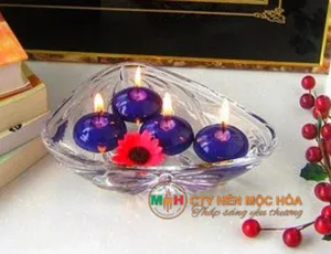 Tự làm nến nổi thả nước có khó không?