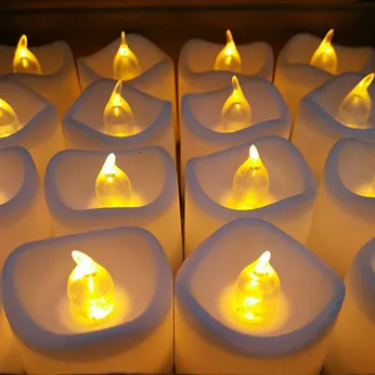 Nến tealight điện tử (led) tròn T2  dùng trong trang trí, sự kiện, event..v.v..