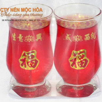 Nến ly Chuông lớn / 12 cái