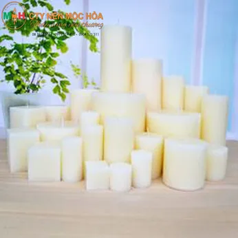 Nến trụ pillar nhập kích thước tùy chỉnh hương thơm cổ điển không khói, không chảy sáp.