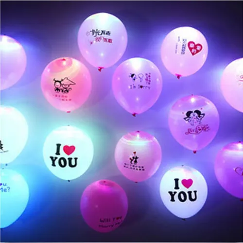 Bong bóng led in hình ngộ nghĩnh phát sáng dùng trong trang trí, sự kiện, event..v.v..