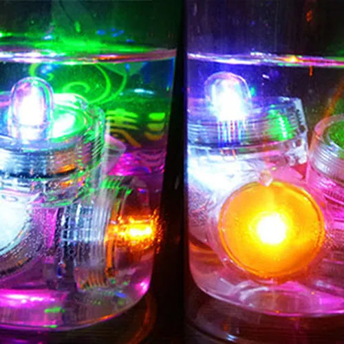 Nến (led) điện tử chìm (lặn) dưới nước giá rẻ dùng trong trang trí, sự kiện, event..v.v..