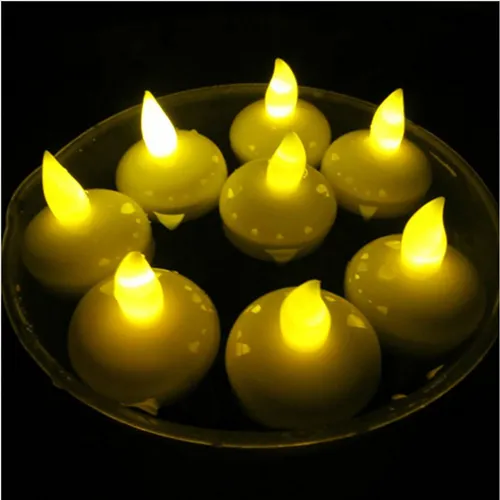 Nến thả nước (led) điện tử giá rẻ dùng trong trang trí, sự kiện, event..v.v..