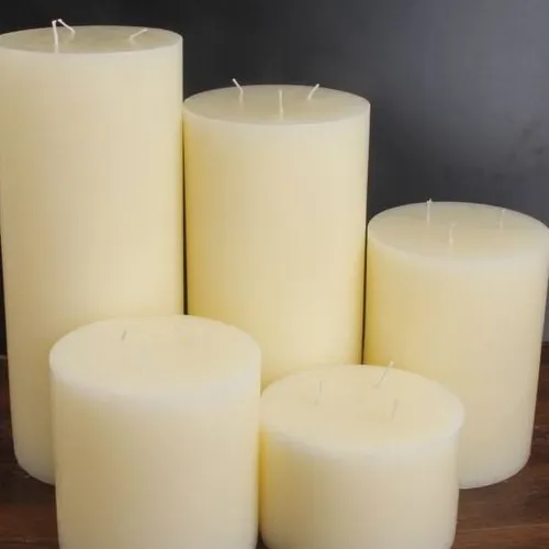 Nến trụ pillar đường kính 15 cm 3 tim không khói, không chảy sáp dùng trong trang trí sự kiện, event..v.v..