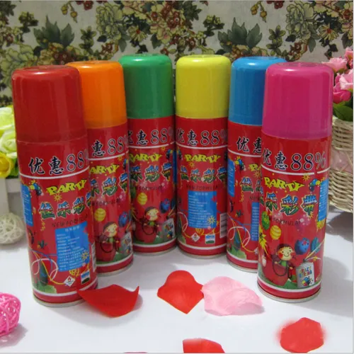 Bình xịt (dây) tuyết trang trí sinh nhật