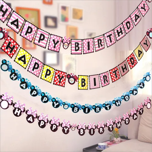 bộ dây ”happy birthday” dùng trong trang trí sinh nhật