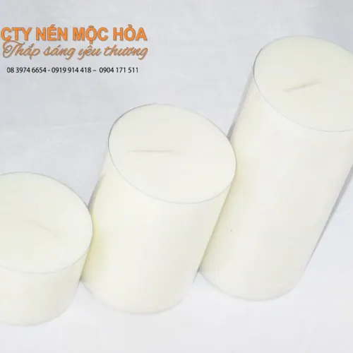 Nến trụ pillar VN đường kính 5,6 cm không khói, không chảy sáp dùng trong trang trí sự kiện, event..v.v..