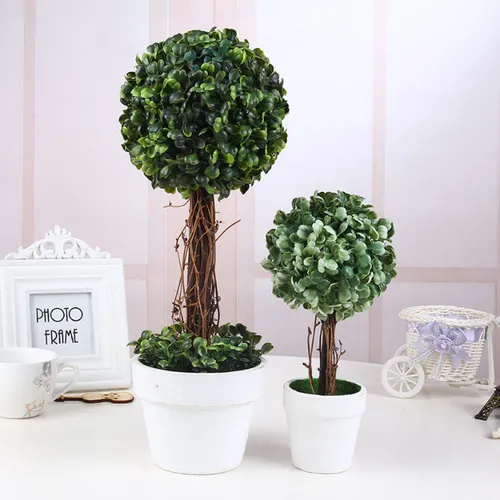 Mô phỏng bonsai cây milan tròn 1 bóng