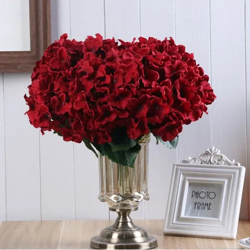Mô phỏng chùm hoa lụa cẩm tú cầu lớn