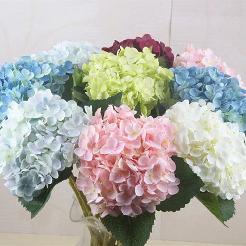 Mô phỏng chùm hoa lụa cẩm tú cầu nhỏ