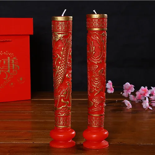 Nến đám cưới (hỏi) rồng phượng C1/2cây