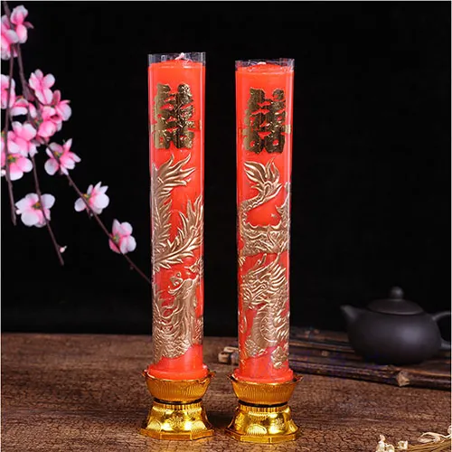 Nến đám cưới (hỏi) rồng phượng C2/2cây