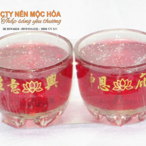 Nến ly 6 mũi / 12 cái