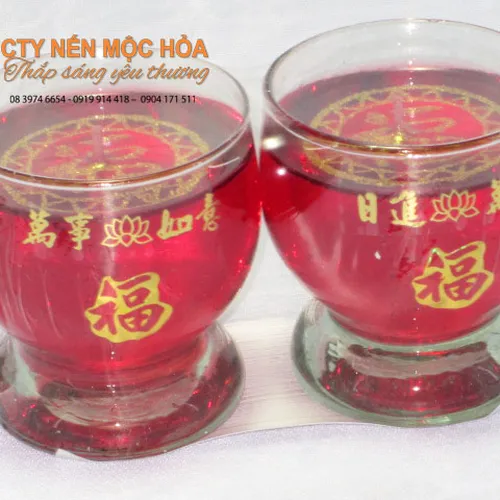 Nến ly A10 lớn / 6 cái