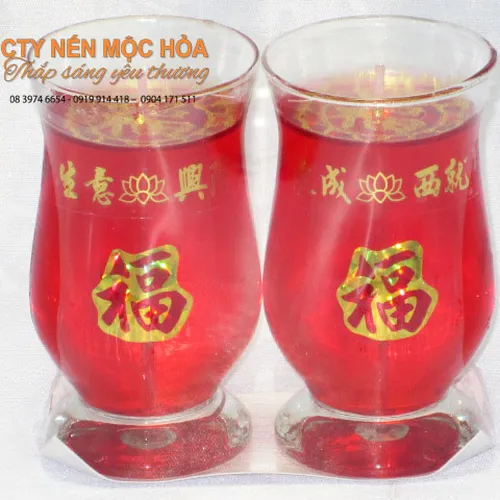 Nến ly Chuông lớn / 12 cái