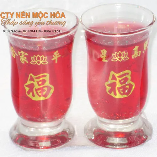 Nến ly Chuông nhỏ / 12 cái