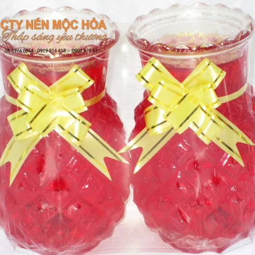 Nến ly thơm lớn  / 6 cái