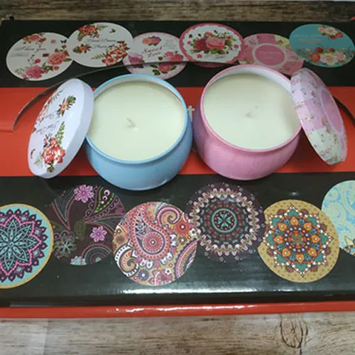 Nến thơm hộp thiếc xuất khẩu