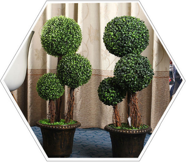 Mô phỏng bonsai cây milan tròn 3 bóng rời