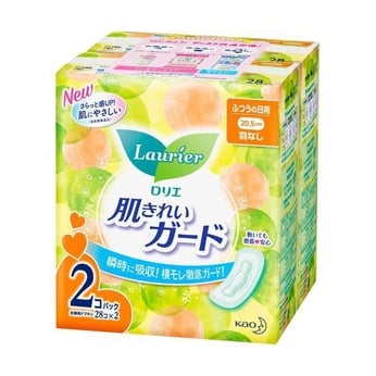 Set 2 gói băng vệ sinh ngày Laurier không cánh (20 miếng/gói)