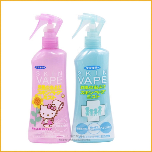 Xịt chống muỗi và côn trùng Skin Vape 200ml