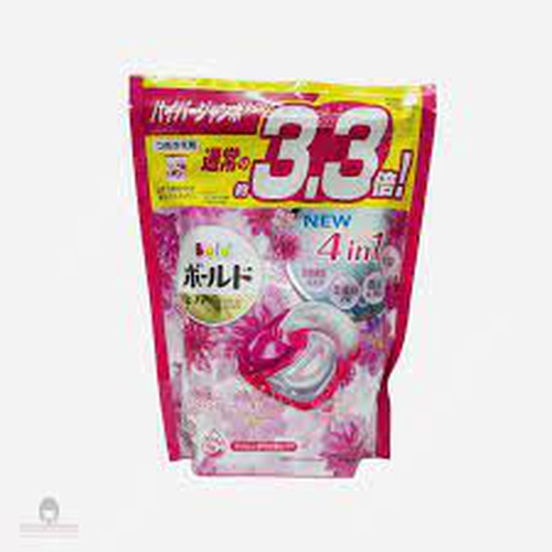 VIÊN GIẶT XẢ 4D HƯƠNG HOA MÀU HỒNG 39 Viên